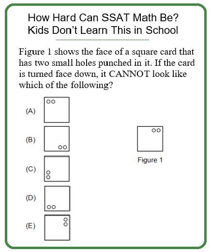 is the ssat test hard|ssat test questions.